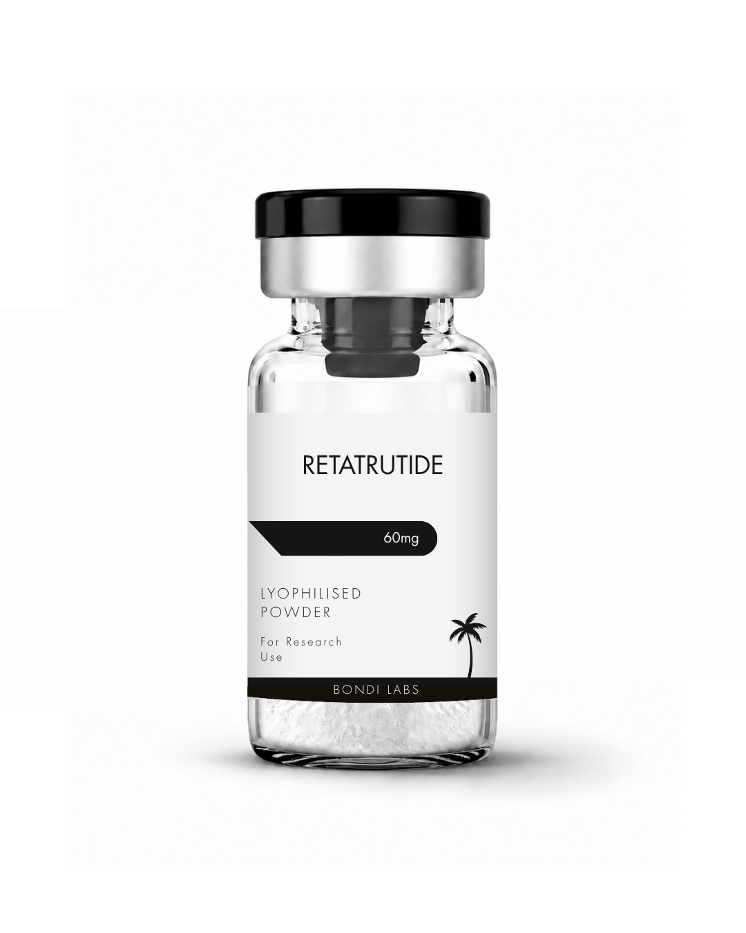 Retatrutide 60mg research peptide vial by Bondi Labs Australia