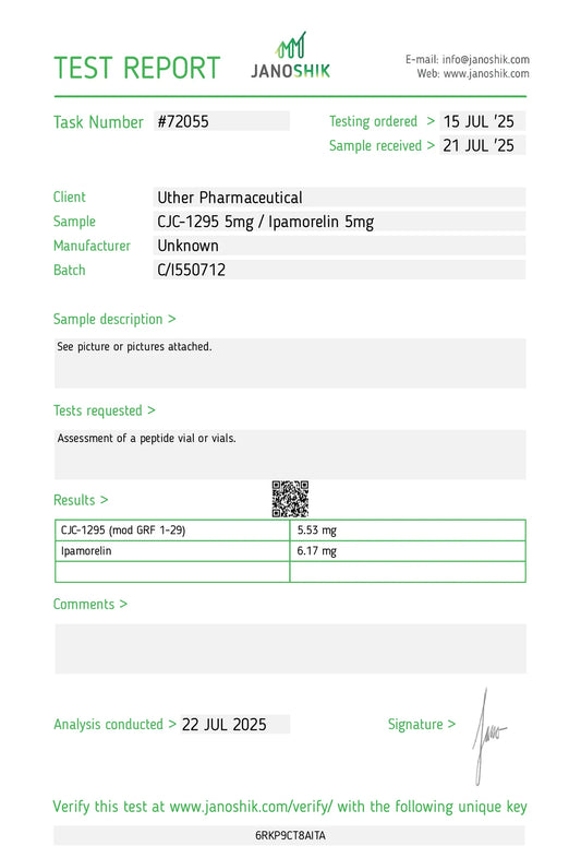 CJC-1295 + Ipamorelin Blend